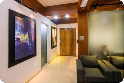 Sewing line at factory